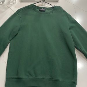 Brand:H&M , Size: medium, color: green, long sleeves